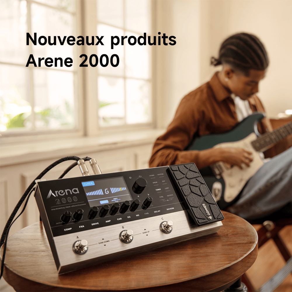 Que sont les pédales multi-effets ? Donner Arena 2000 recommandé