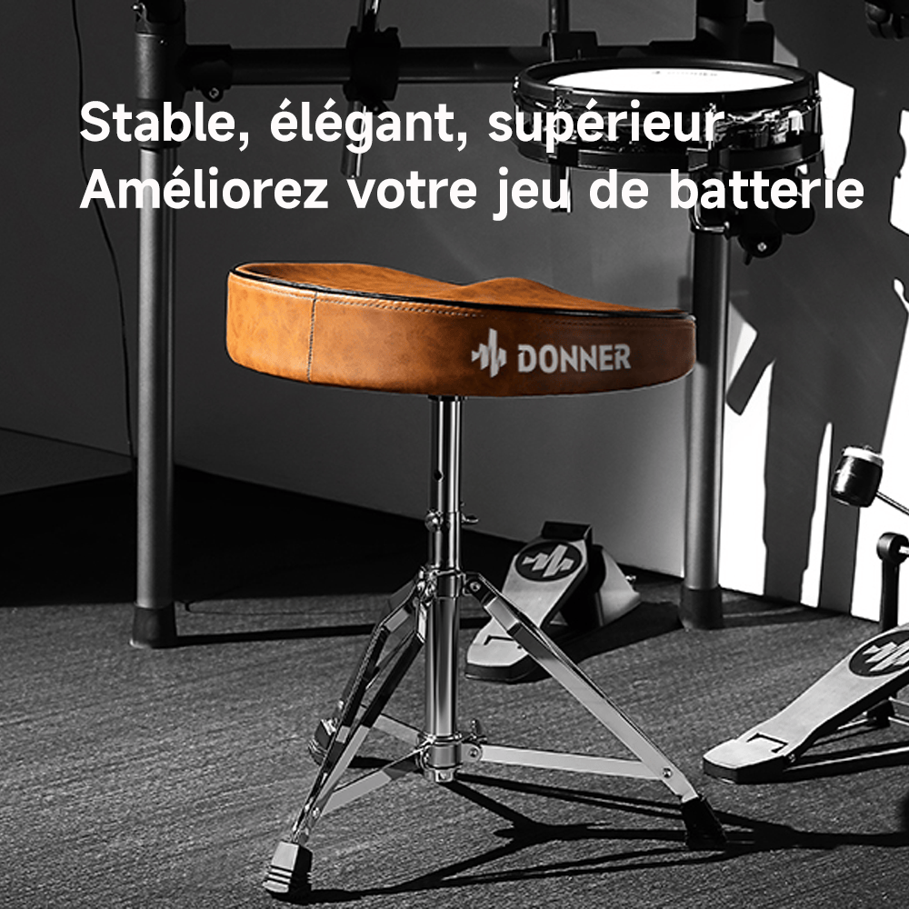 Présentation du nouveau siège de batterie Donner® DT-50