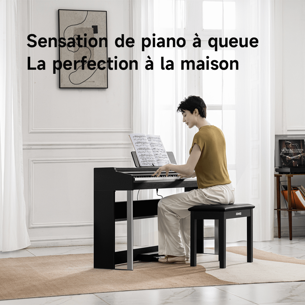 Découvrez le piano numérique Donner DDP-200 Pro : Performance et Authenticité