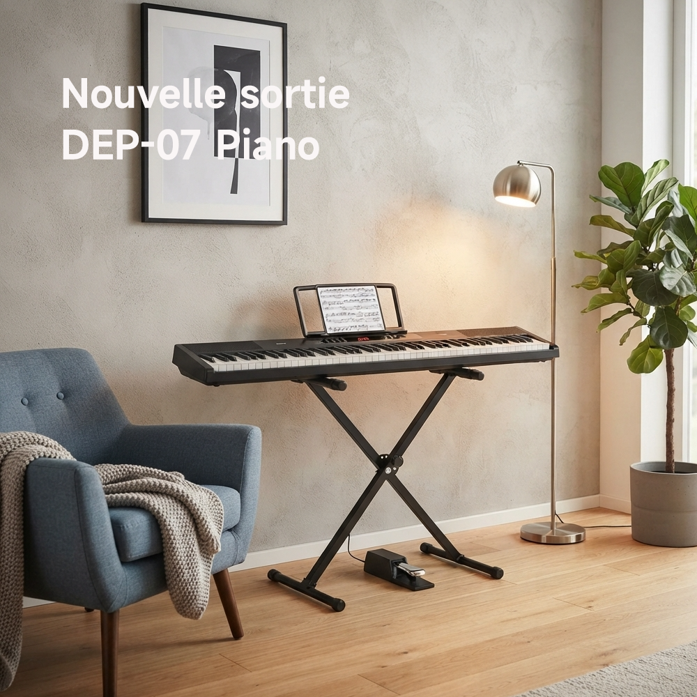 Nouvelle sortie -Donner DEP-07 Piano Numérique 88 Touches | Présentation Complète