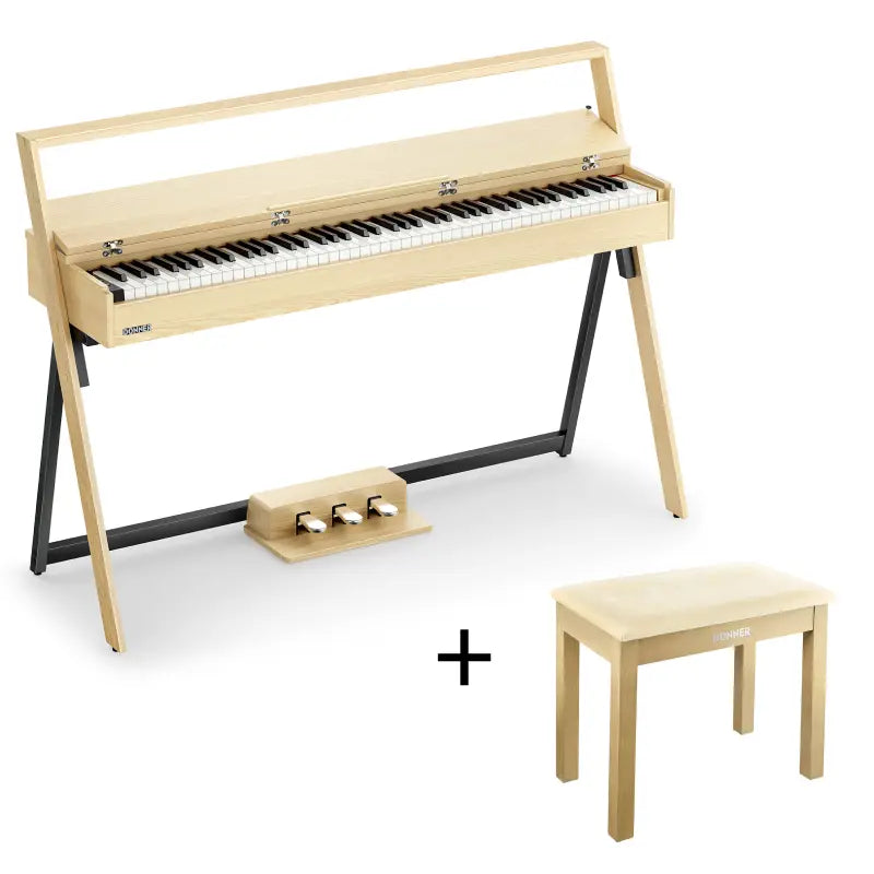 Donner OURA™ R300 Professionnel Piano Numérique-Bois clair##