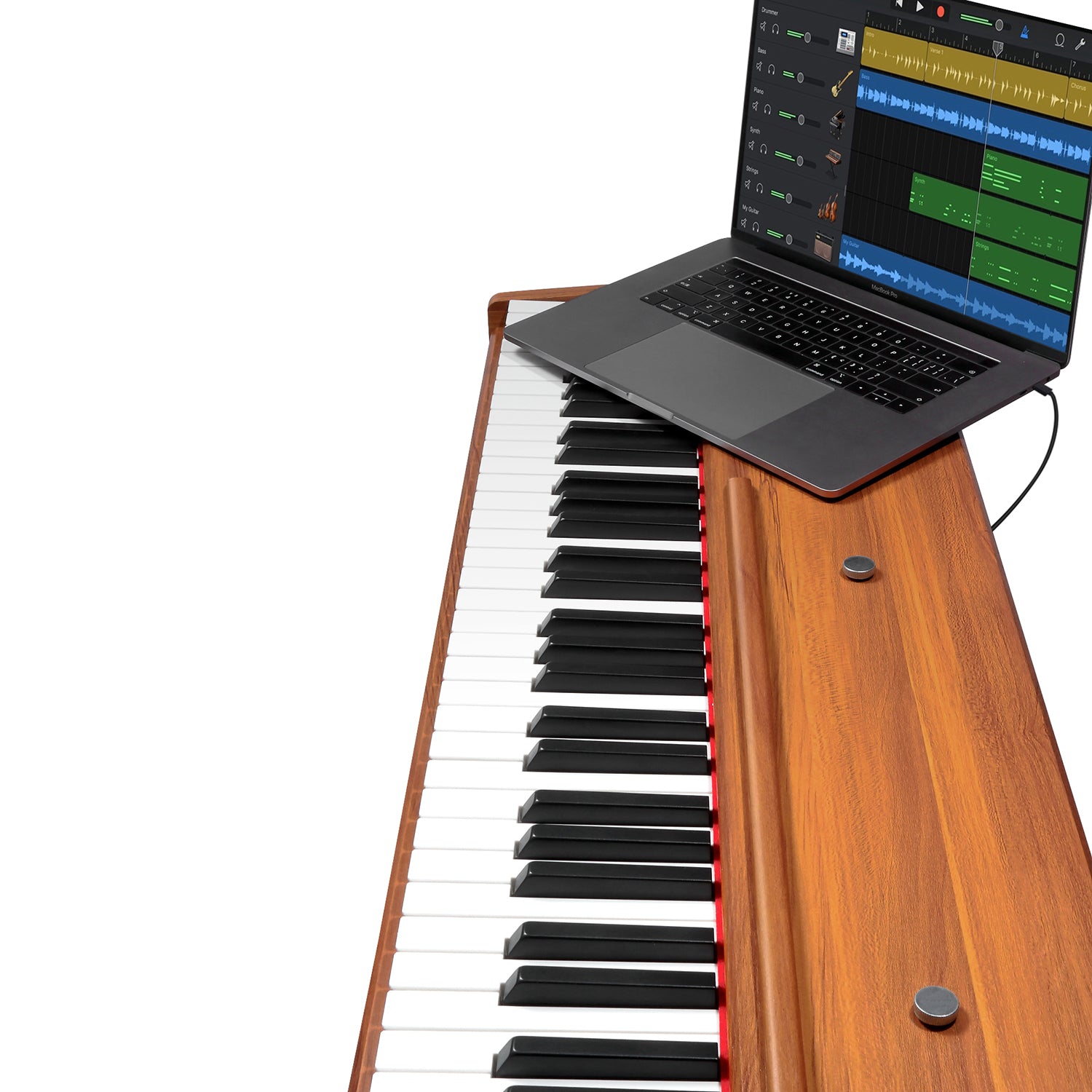 Donner DDP-80 Motif de Bois Piano Numérique-Son amélioré##
