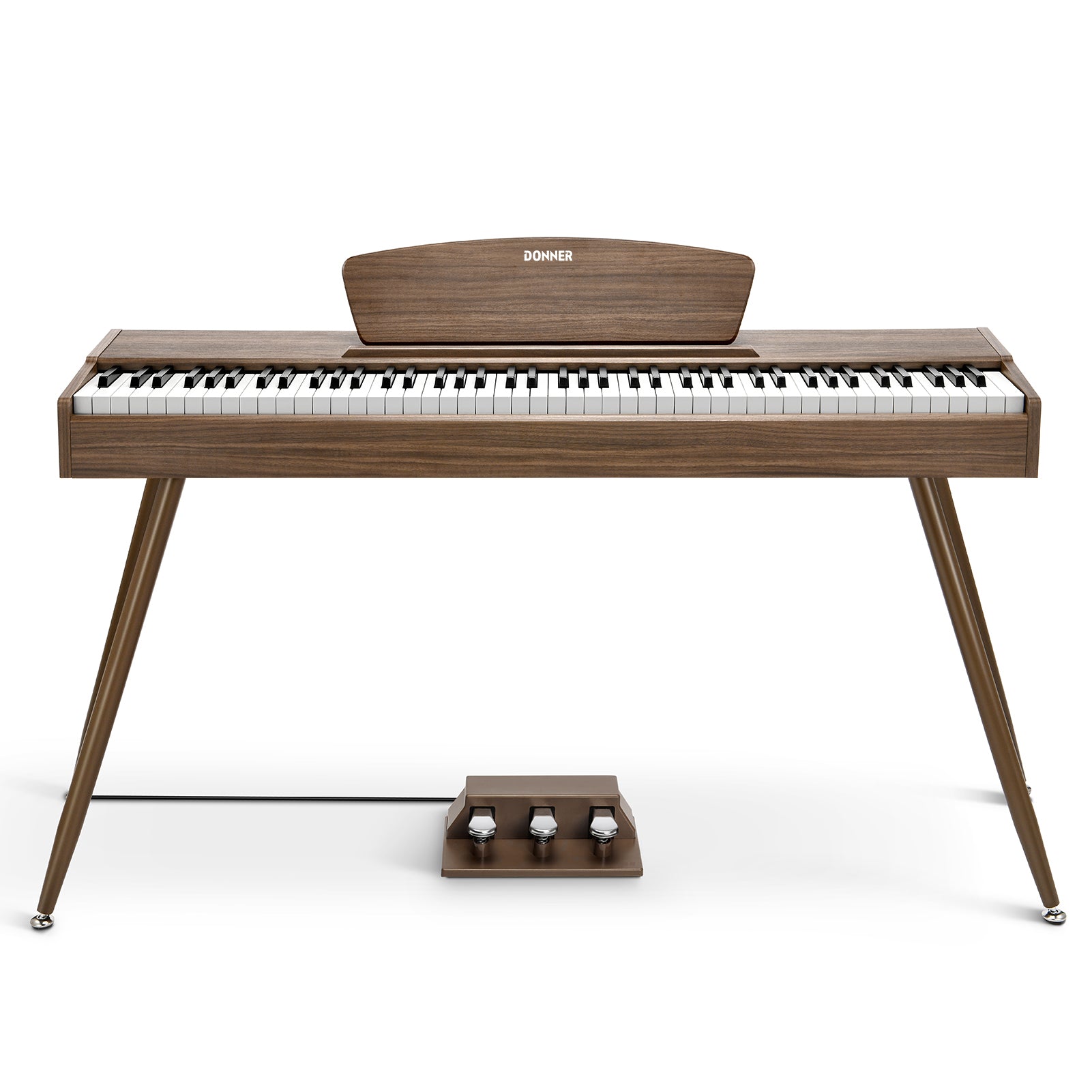 Donner DDP-80 Motif de Bois Piano Numérique-Noyer##