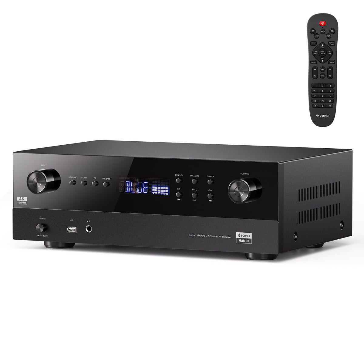 Donner MAMP8 Ampli AV 5.2 Canaux