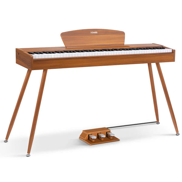 Donner DDP-80 Motif de Bois Piano Numérique-Bois naturel##