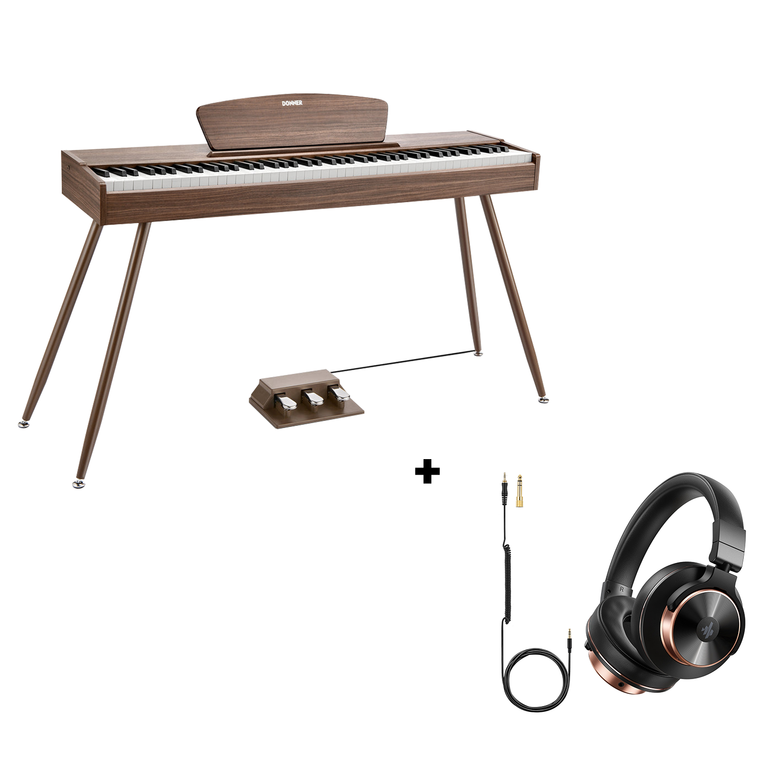 Donner DDP-80 Motif de Bois Piano Numérique