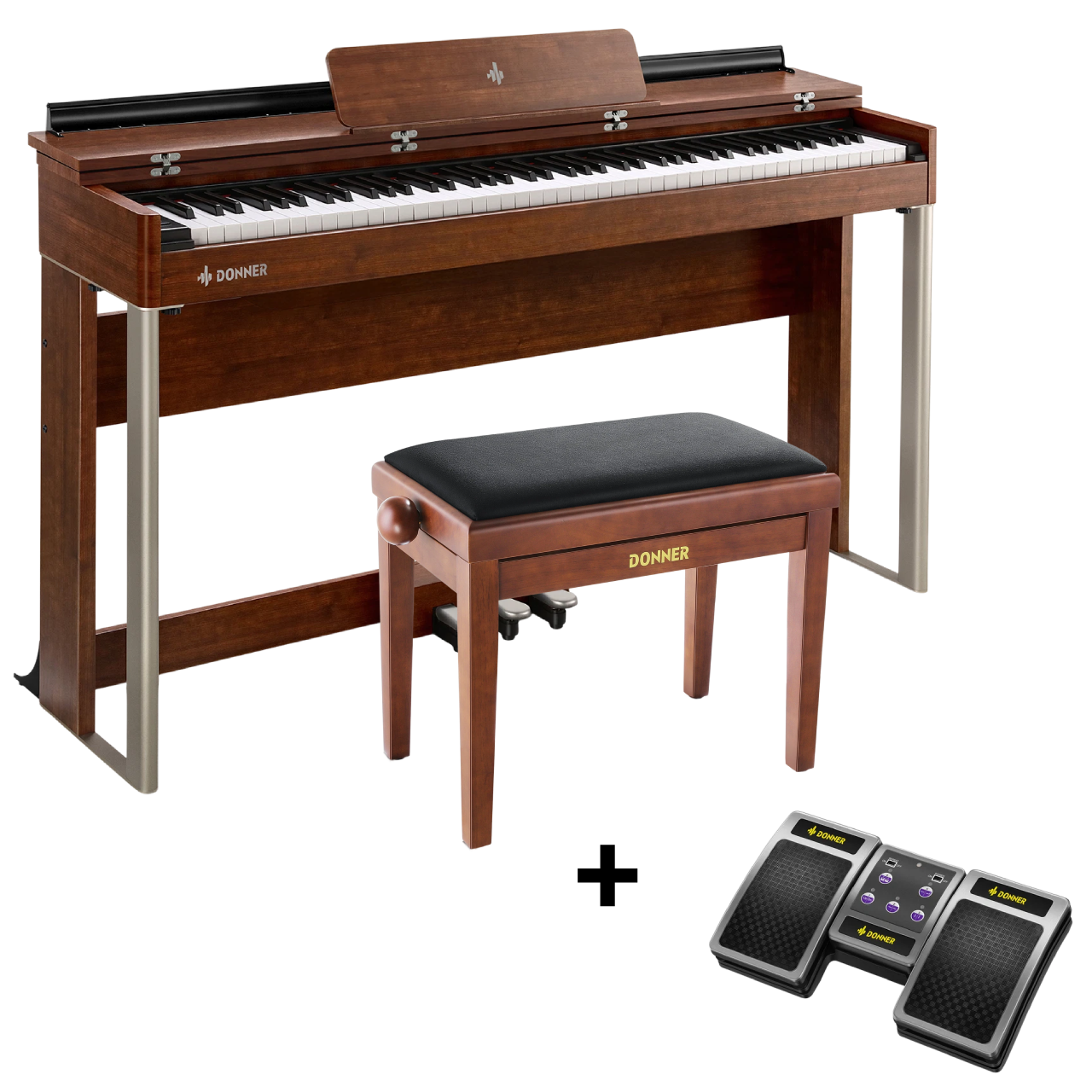 Donner DDP-200 Piano numérique avec mécanisme de marteau gradué-DDP-200 MK2##