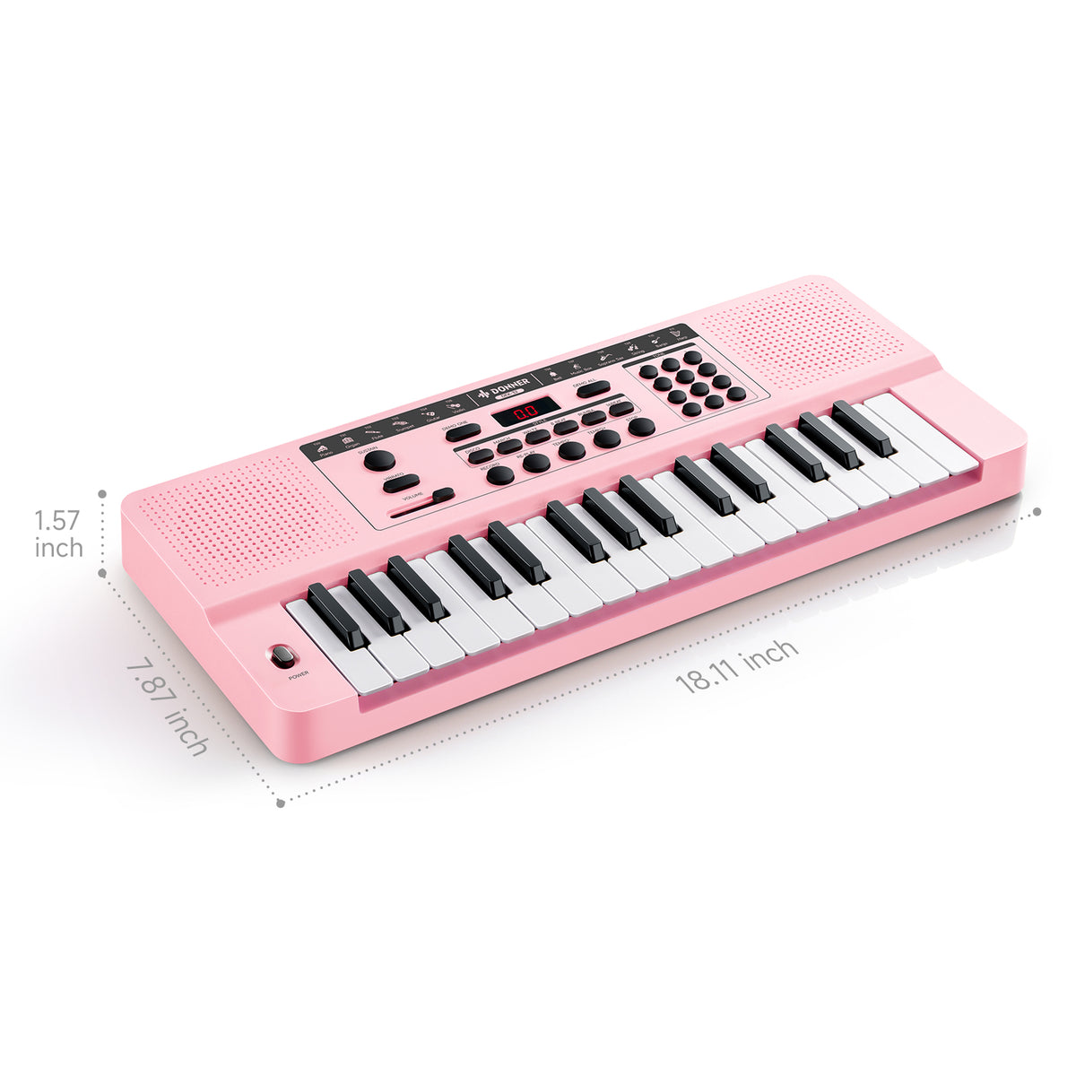Donner DEK-32 à 32 touches Clavier électronique-KIDO 32 Touches Rose + DEK-32 Rose##