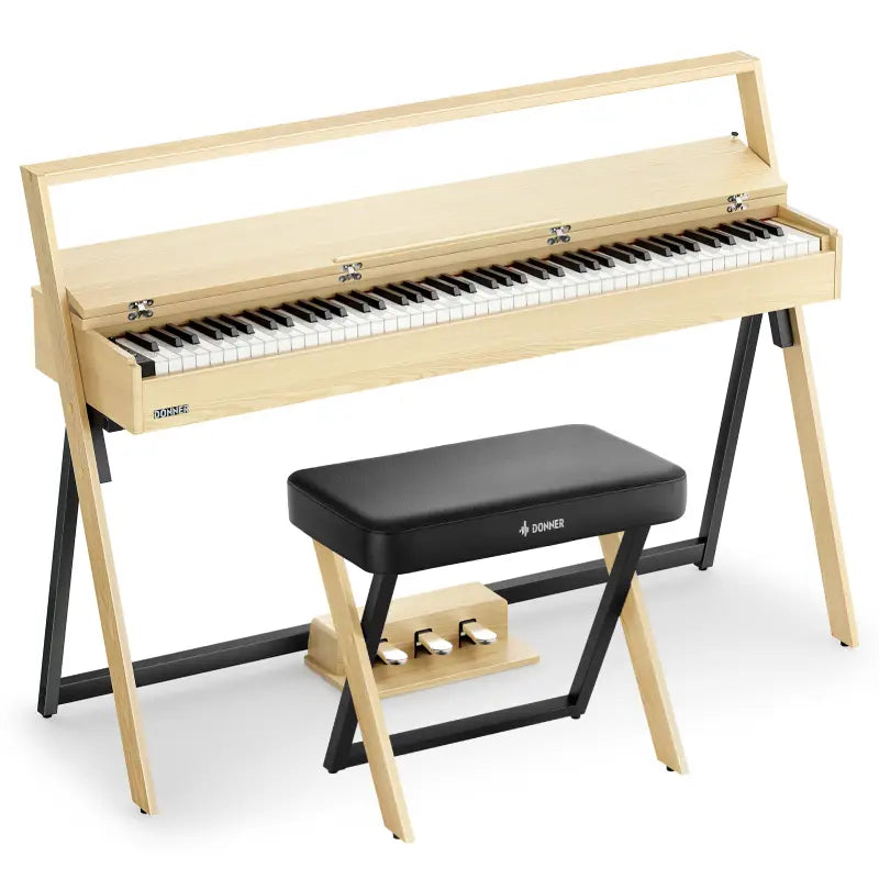 Donner OURA™ R300 Professionnel Piano Numérique-Bois clair##