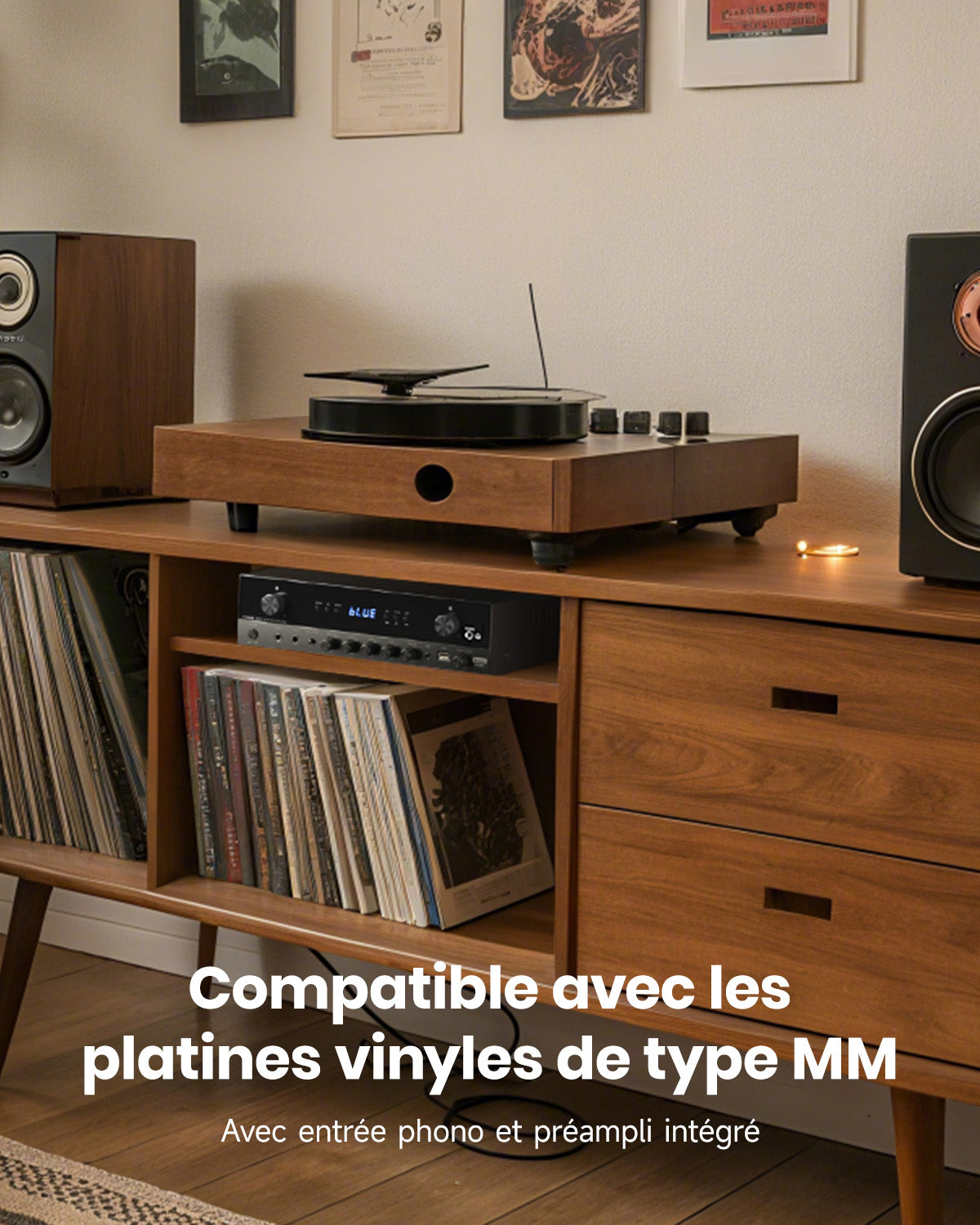 Donner MAMP2 Puissant Amplificateur 2 Canaux