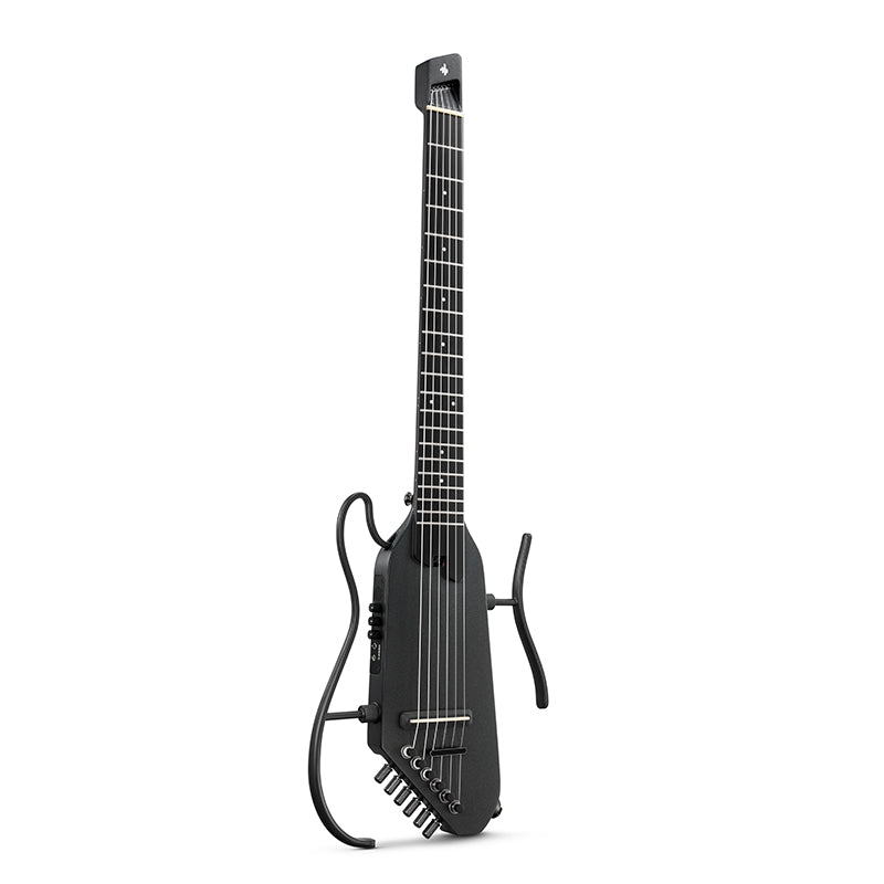 Donner HUSH™ C Guitare Nylon Voyage Électro-Acoustique-Noir##