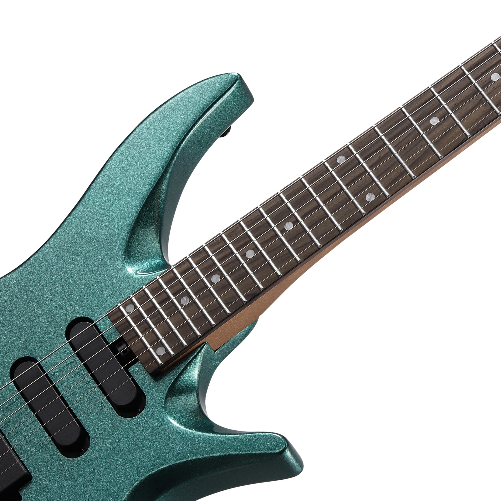 Donner HLX-500 Guitare Électrique Moderne Sans Tête-Sherwood Green##