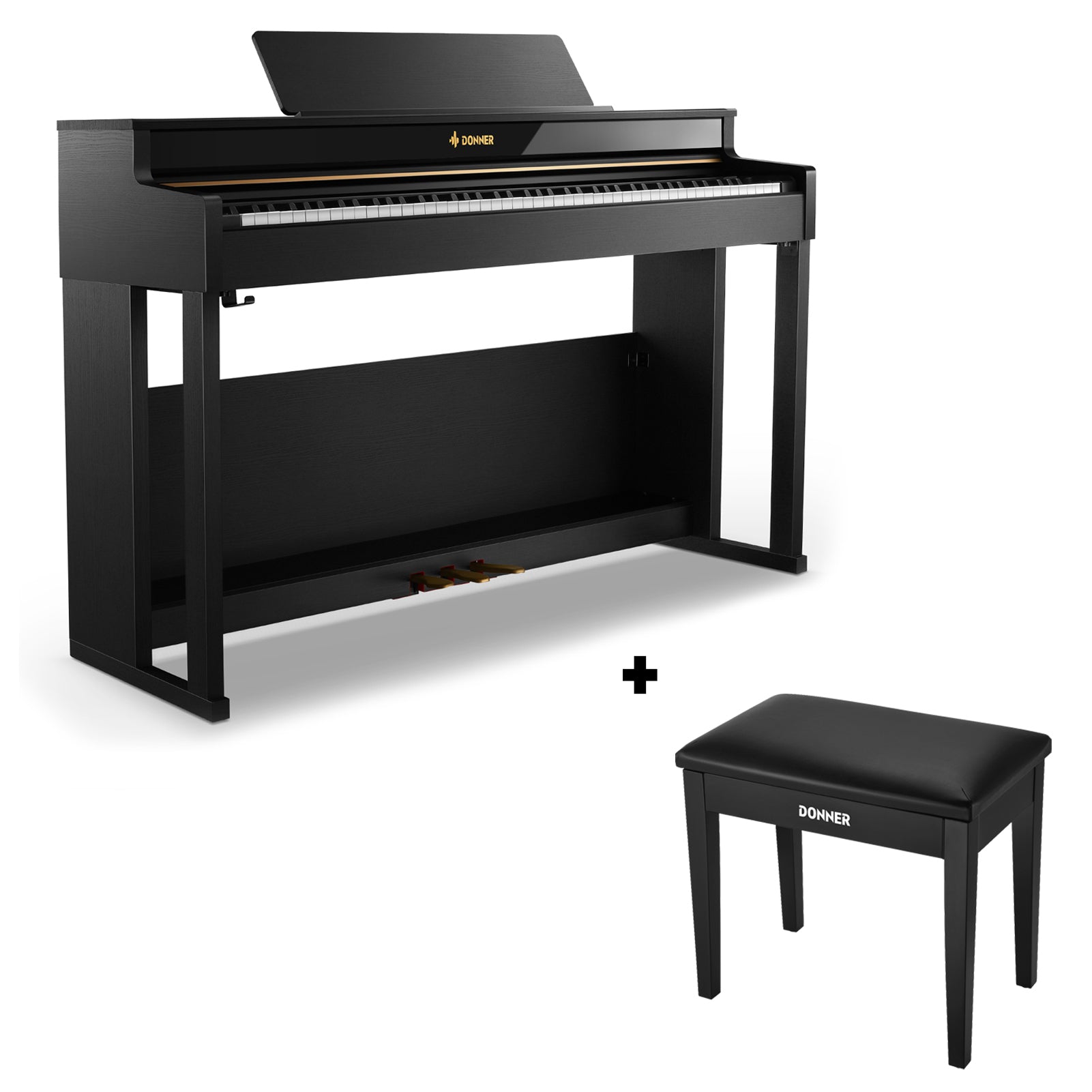 Donner DDP-400 Piano Numérique à Touches Pondérées