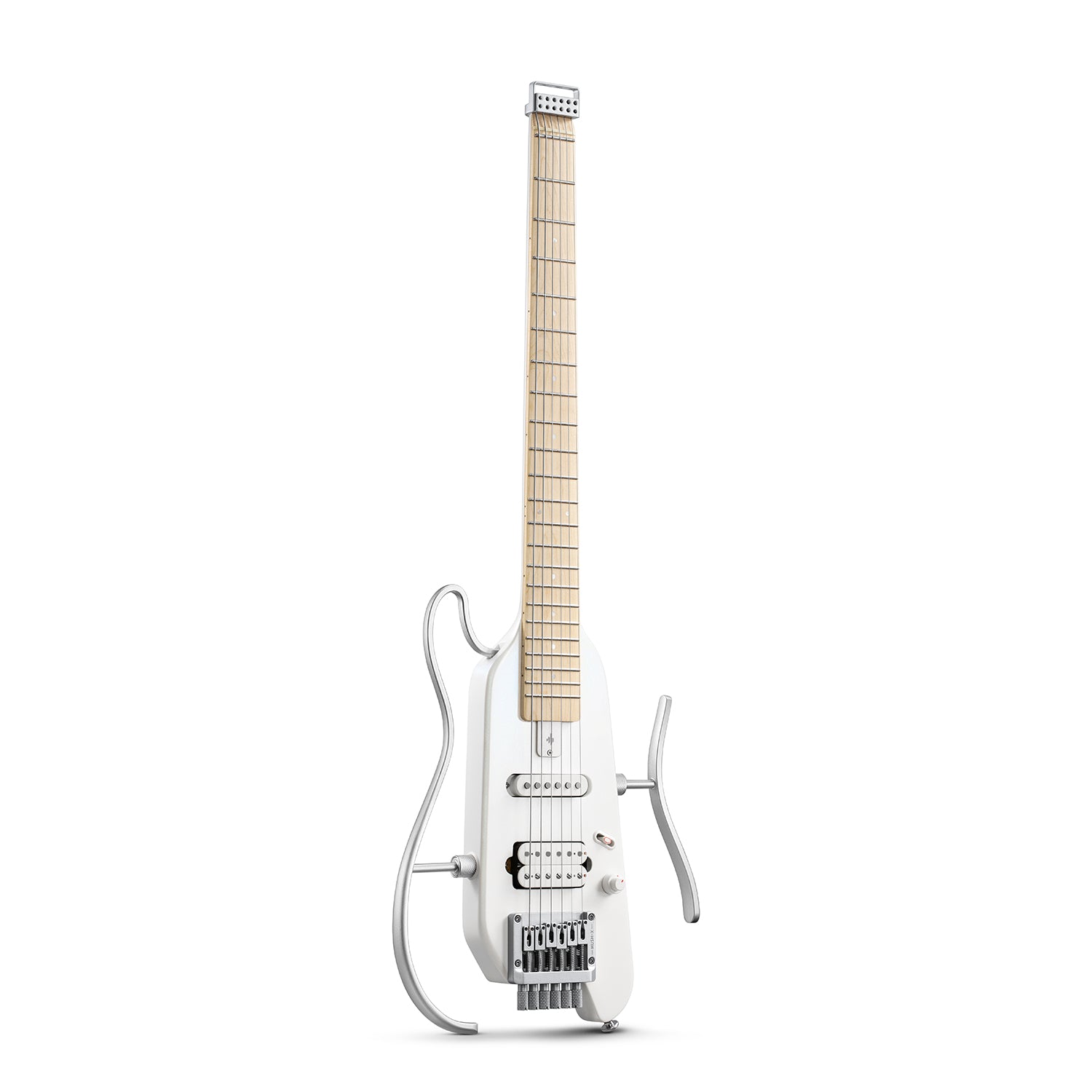 Donner HUSH™ X Guitare Électrique Sans Tête-Blanc##