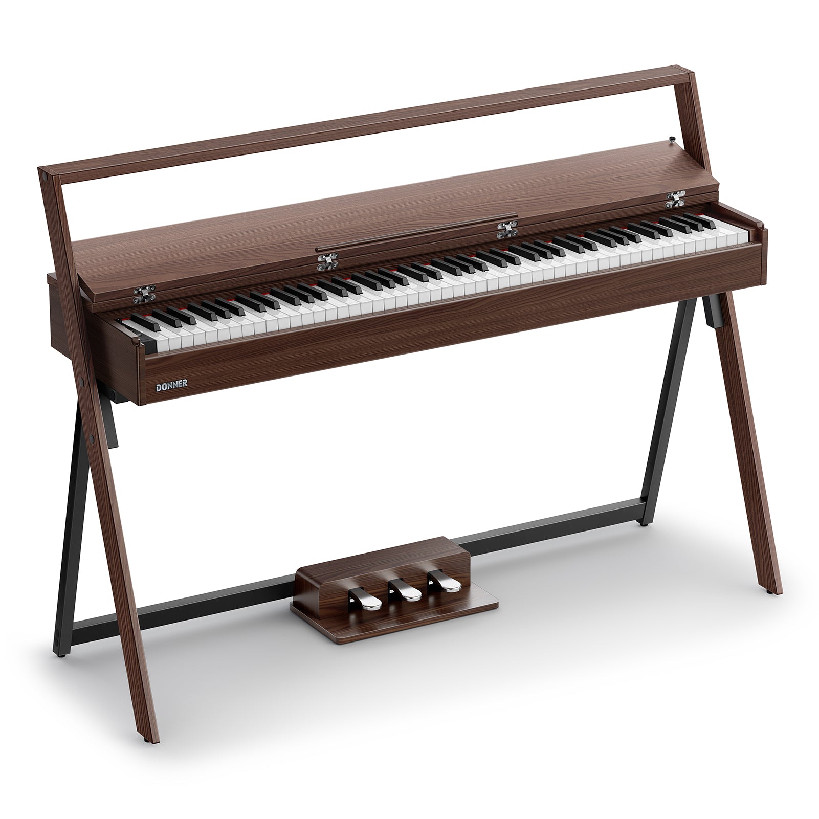 Donner OURA™ R300 Professionnel Piano Numérique-Gris-brun##