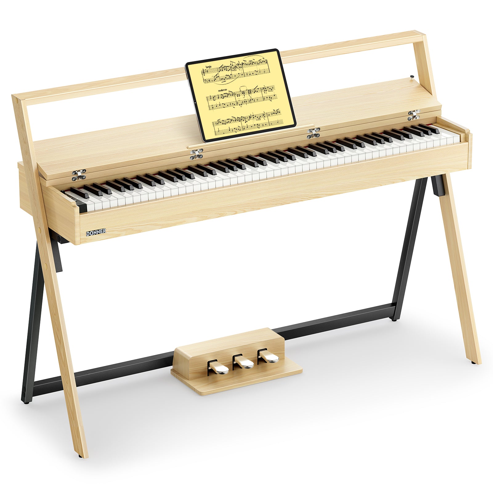 Donner OURA™ R300 Professionnel Piano Numérique-Bois clair##