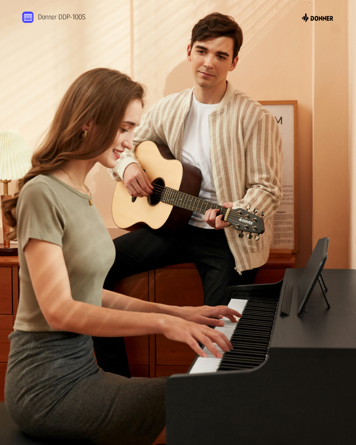 Donner DDP-100S Piano numérique à marteaux progressifs