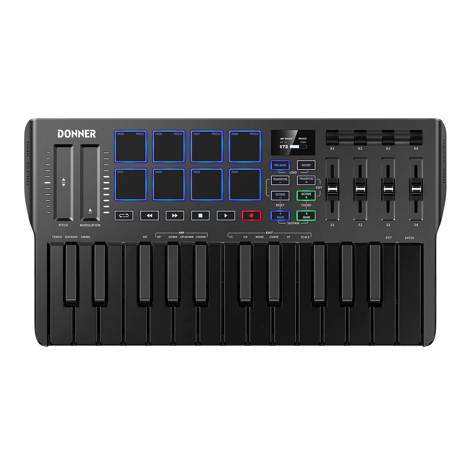 Donner DMK-25 Pro Clavier MIDI
