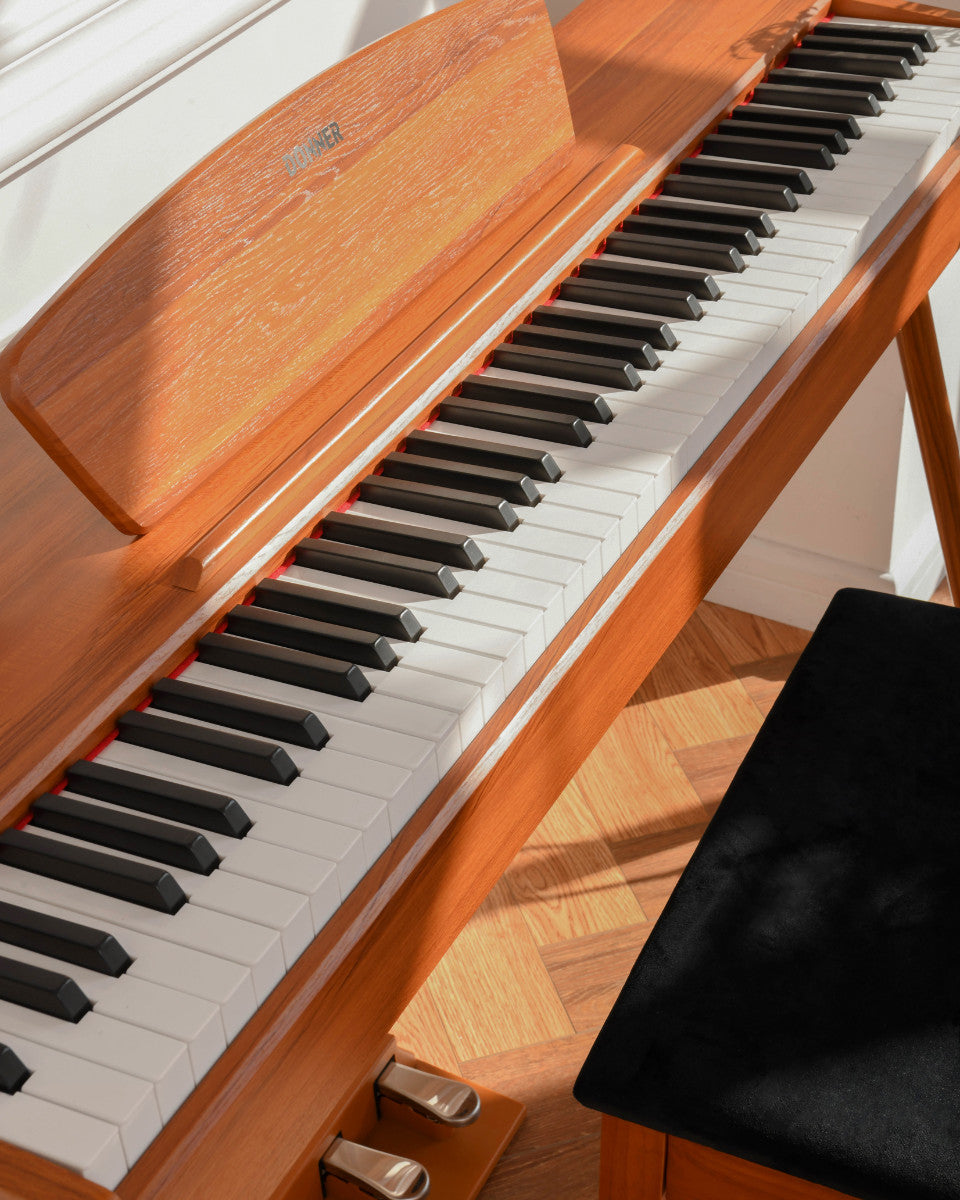 Donner DDP-80 Motif de Bois Piano Numérique-Son amélioré##