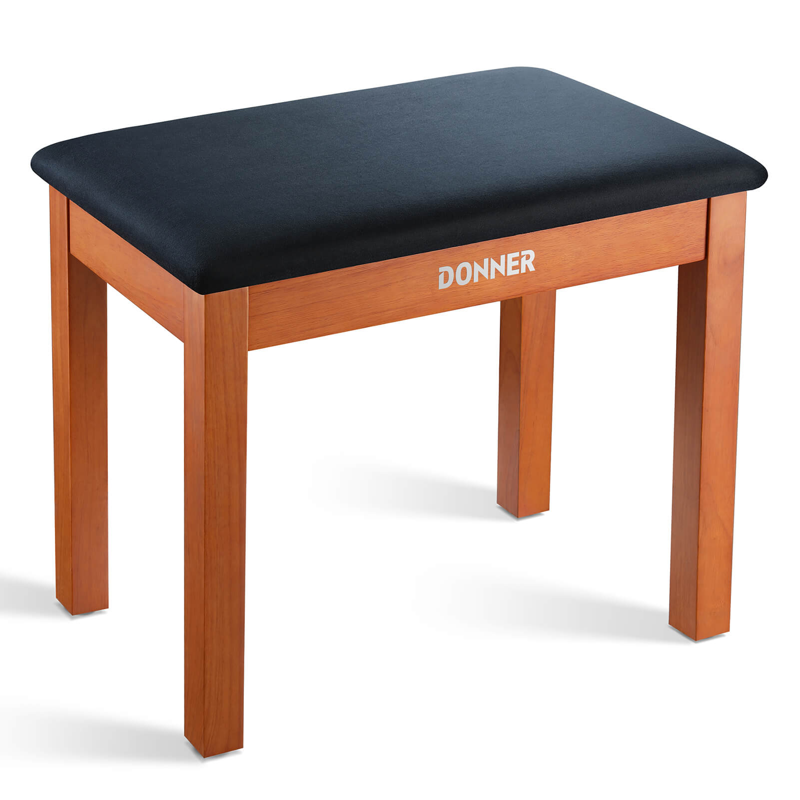Donner Bois Massif Banc Piano avec Rangement