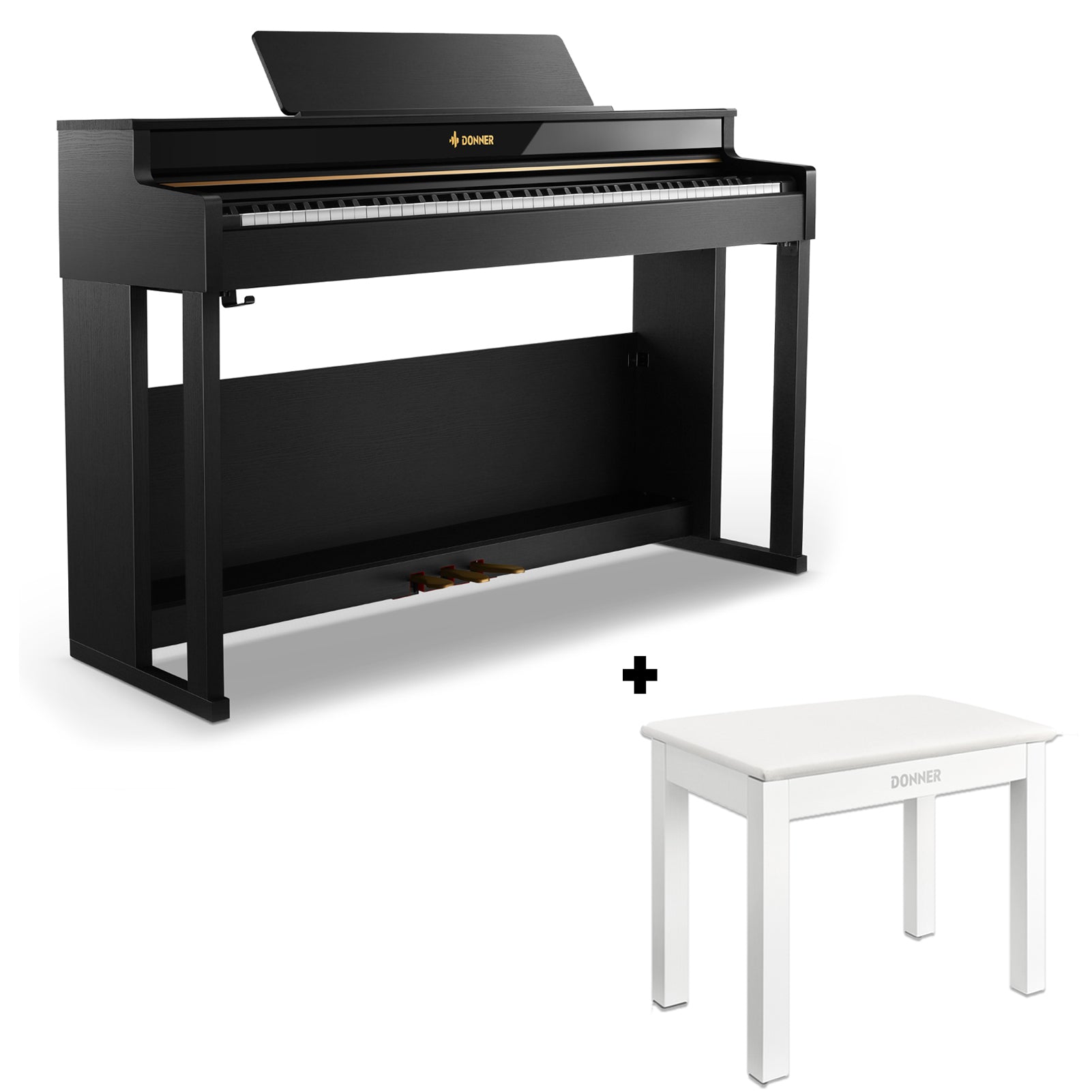 Donner DDP-400 Piano Numérique à Touches Pondérées