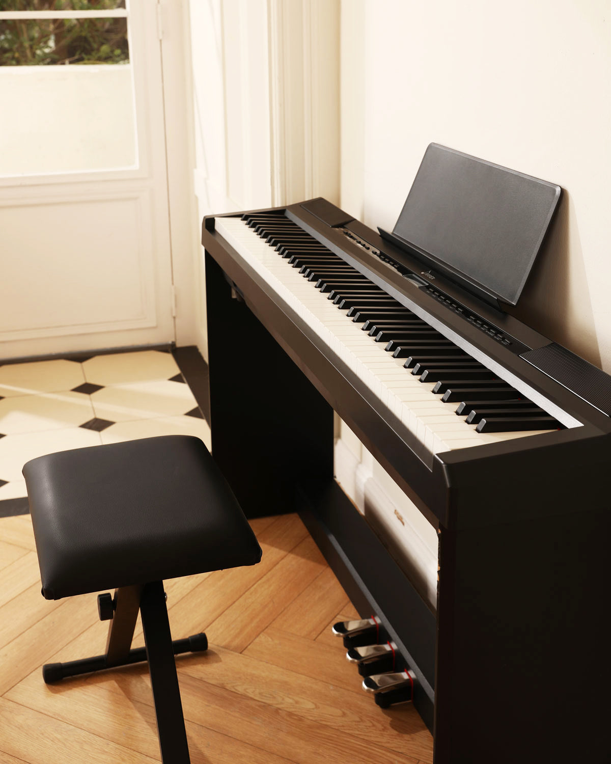 Donner DEP-20 lestées Piano Numerique-Noir##