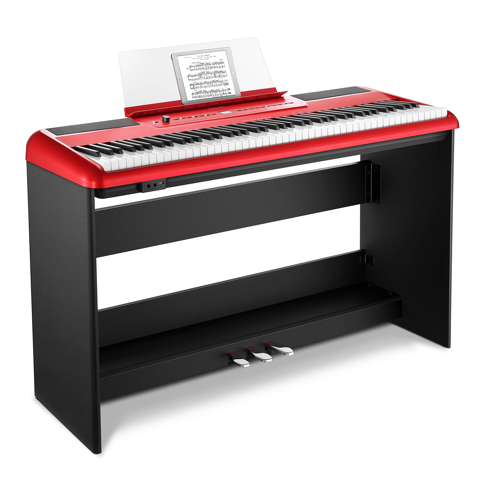 Donner SE-1 Piano Numérique 88 Touches Toucher Lourd-Rouge##