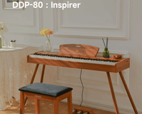 Donner DDP-80 : un piano numérique en bois de style vintage doté d'une technologie sonore experte