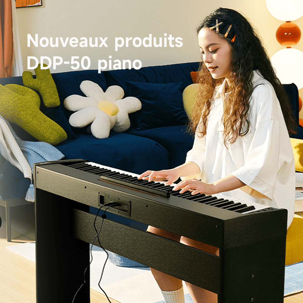 Nouveau Donner DDP-50 – Piano numérique 88 touches lestées complet