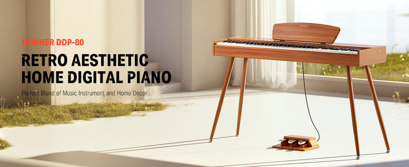 Ce piano numérique domestique est tout ce qu'il faut !