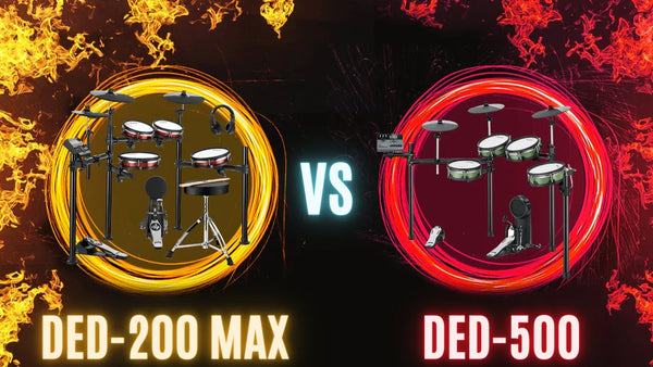 Bataille des Beats : batteries électroniques DED-200 MAX contre DED-500