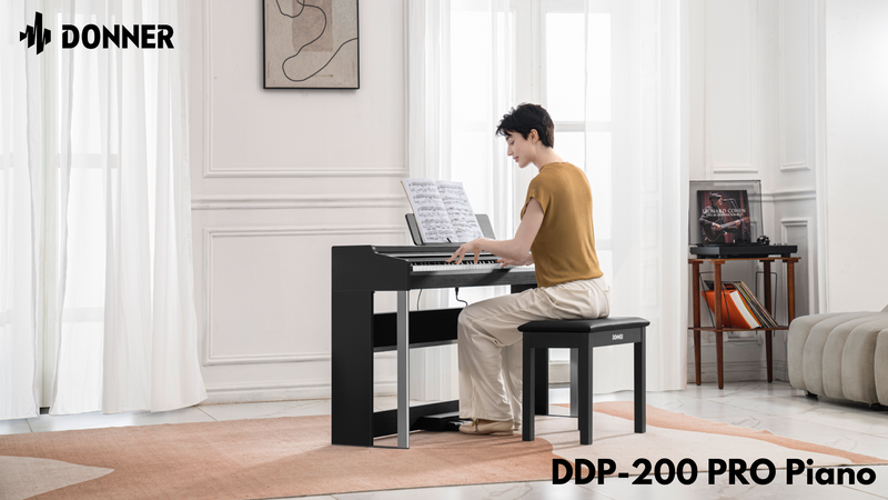 Découvrez le piano numérique Donner DDP-200 Pro : Performance et Authenticité