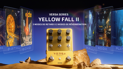 Découvrez le Donner Versa - Yellow Fall II Delay & Reverb Pedal