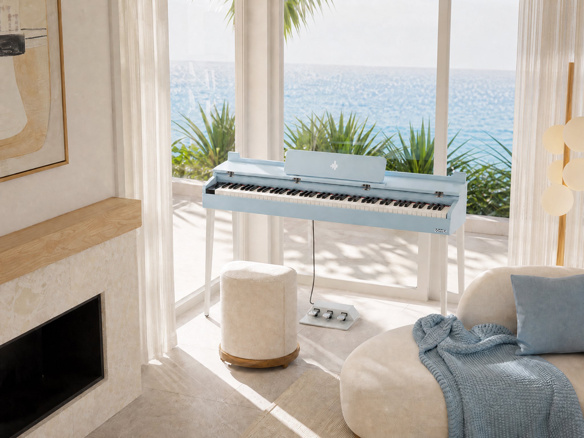 Donner OURA™ S200 Piano numérique 88 touches pour la maison
