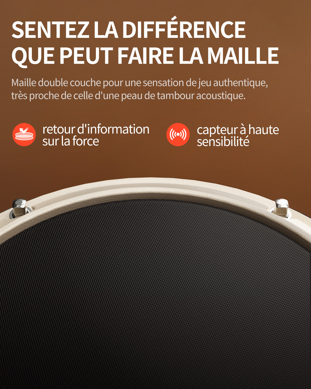 Donner DED-80 Batterie électrique-Blanc##