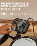 Batterie électrique Donner DED-80 5 tambours et 3 cymbales