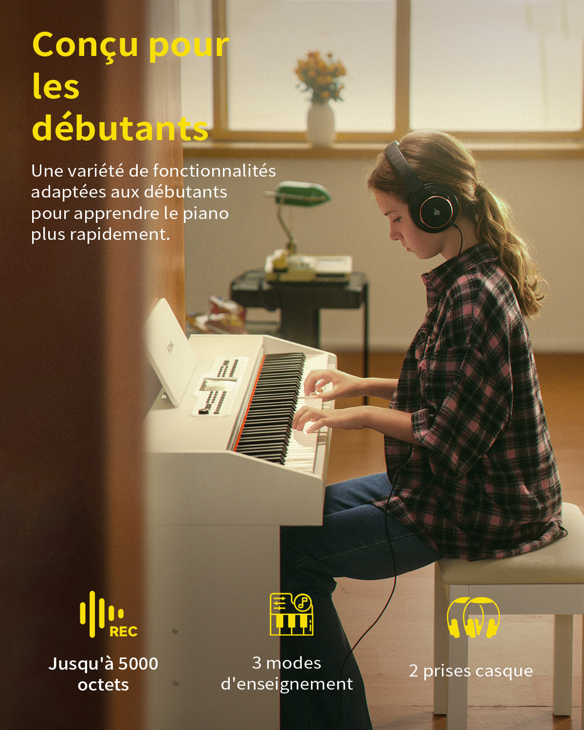 Donner DDP-95 lesté Piano numérique