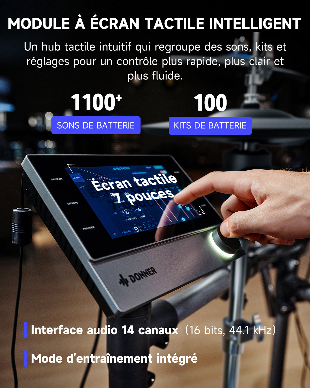 Donner BackBeat Pro Batterie électronique