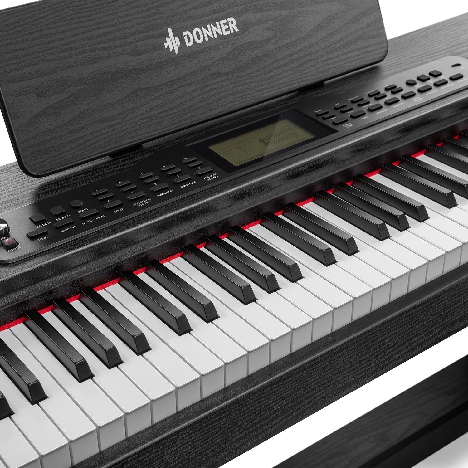 Donner DDP-95 lesté Piano numérique-Noir##