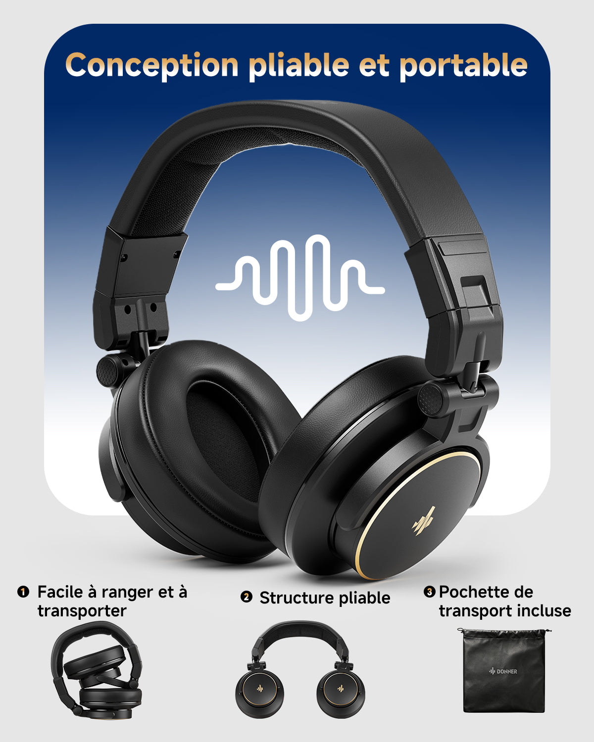 Donner MH1 Casque de monitoring