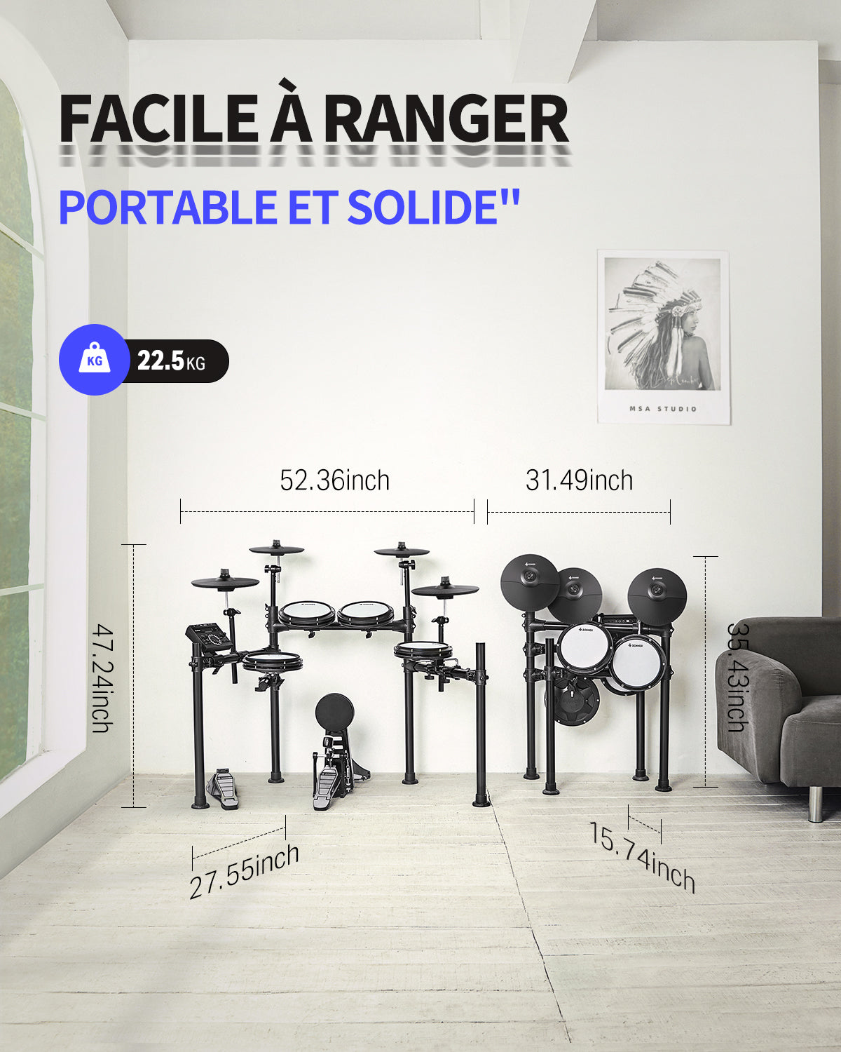 Donner DED-200X Batterie Électronique