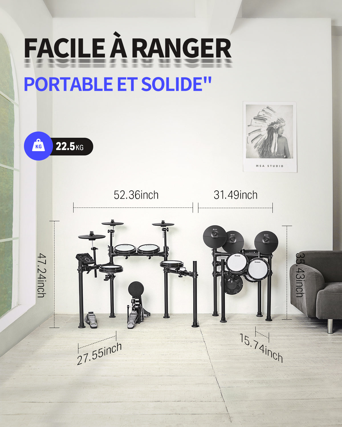Donner DED-200X Batterie Électronique