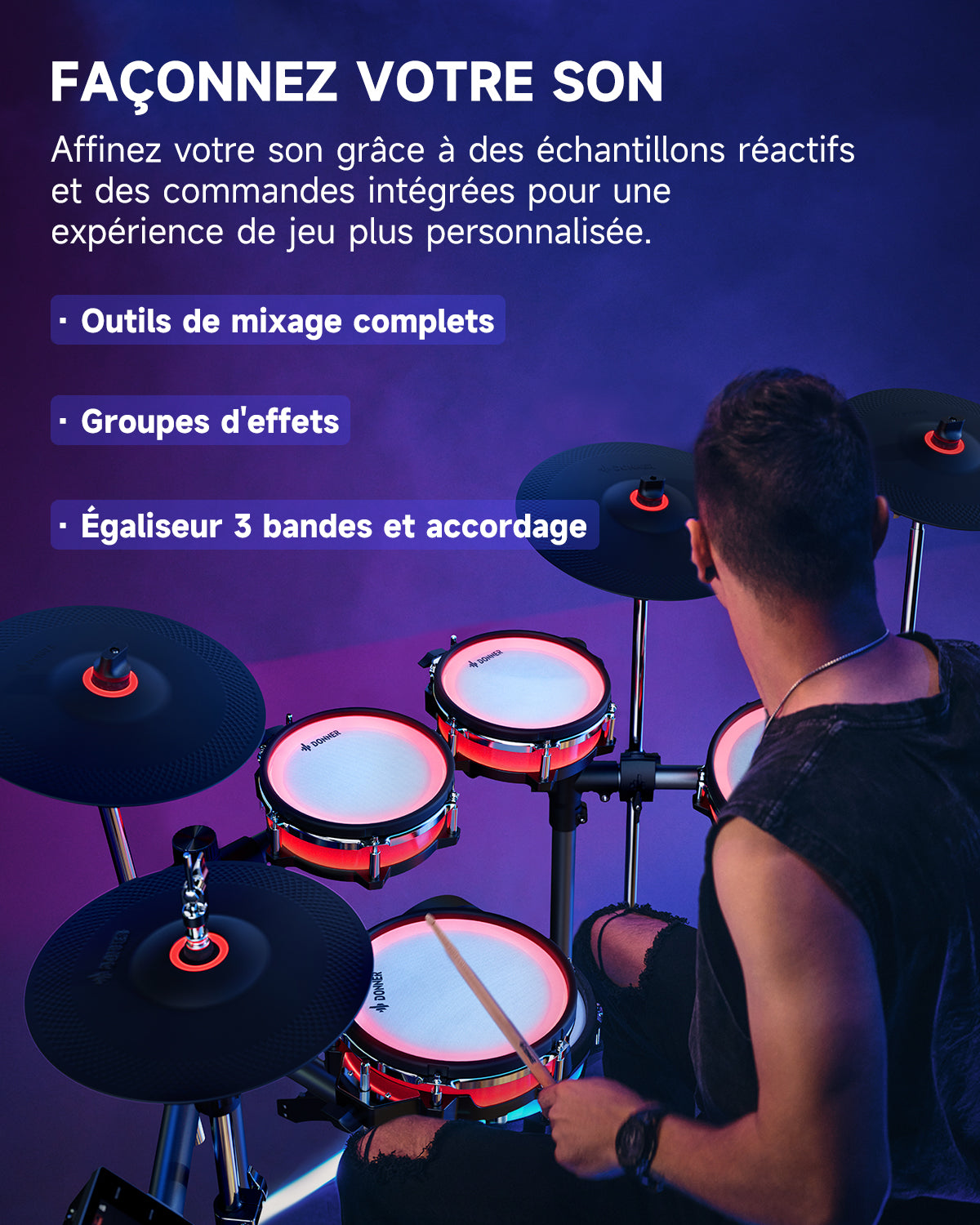 Donner BackBeat Pro Batterie électronique