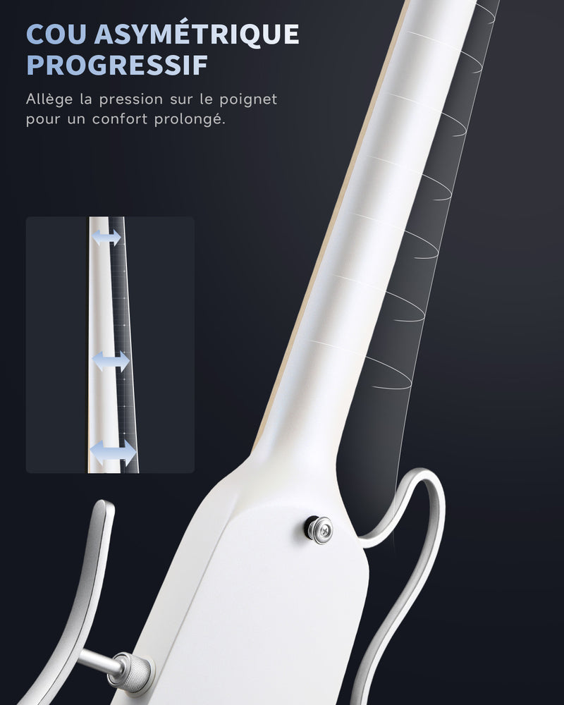 Donner HUSH-X Guitare électrique guitare de voyage ultra-légère