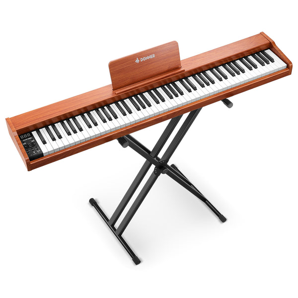 Donner DEP-1S piano numérique clavier d'e-piano semi-lesté de style bois