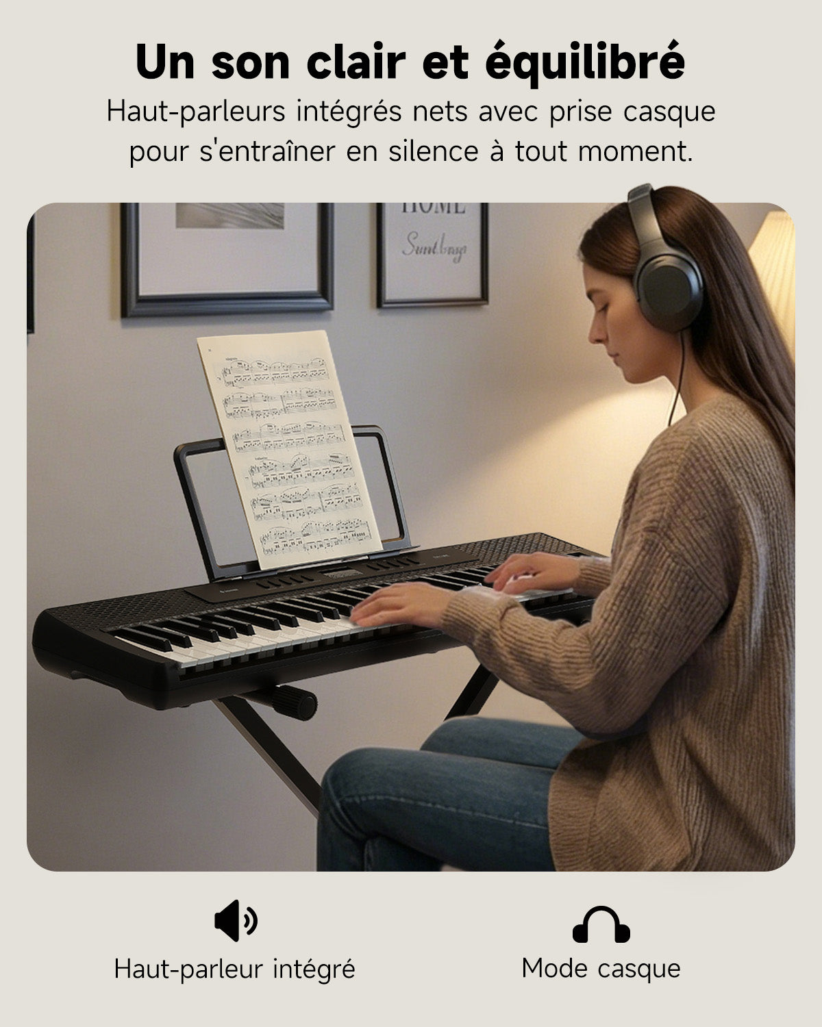 Donner DEK-60 Clavier Électronique 61 Touches