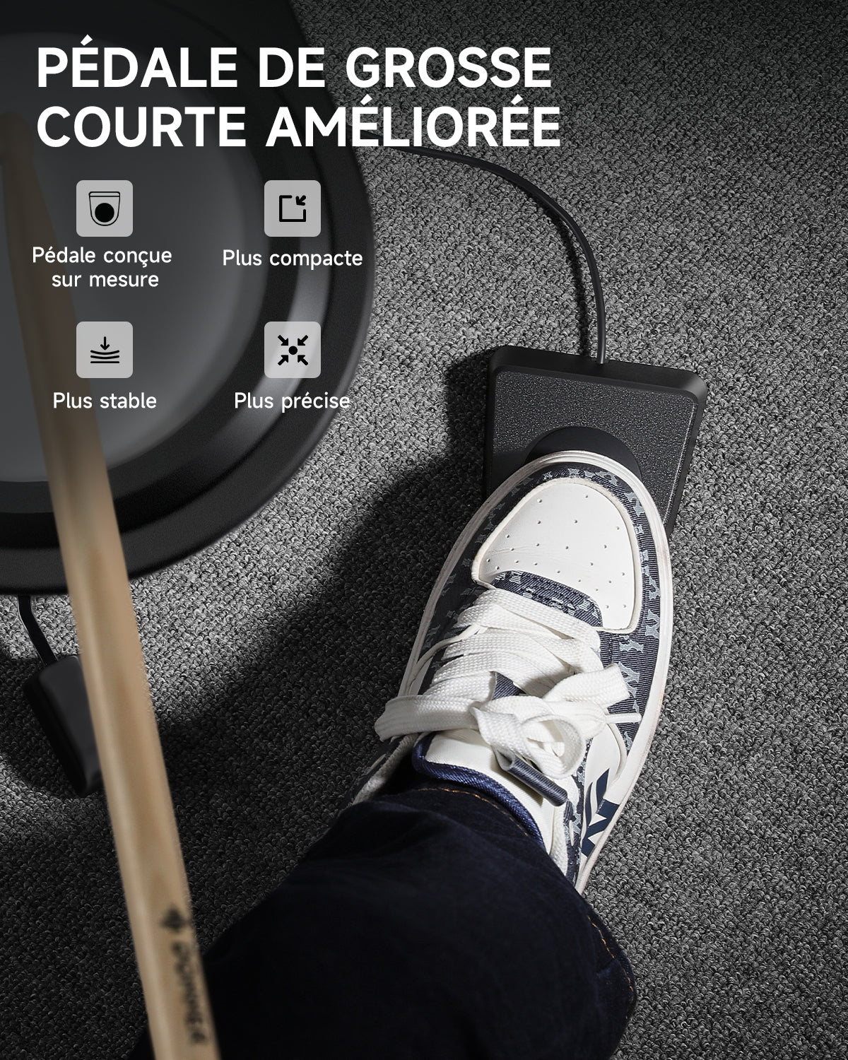 Donner Beat Go Kit de batterie électronique portable