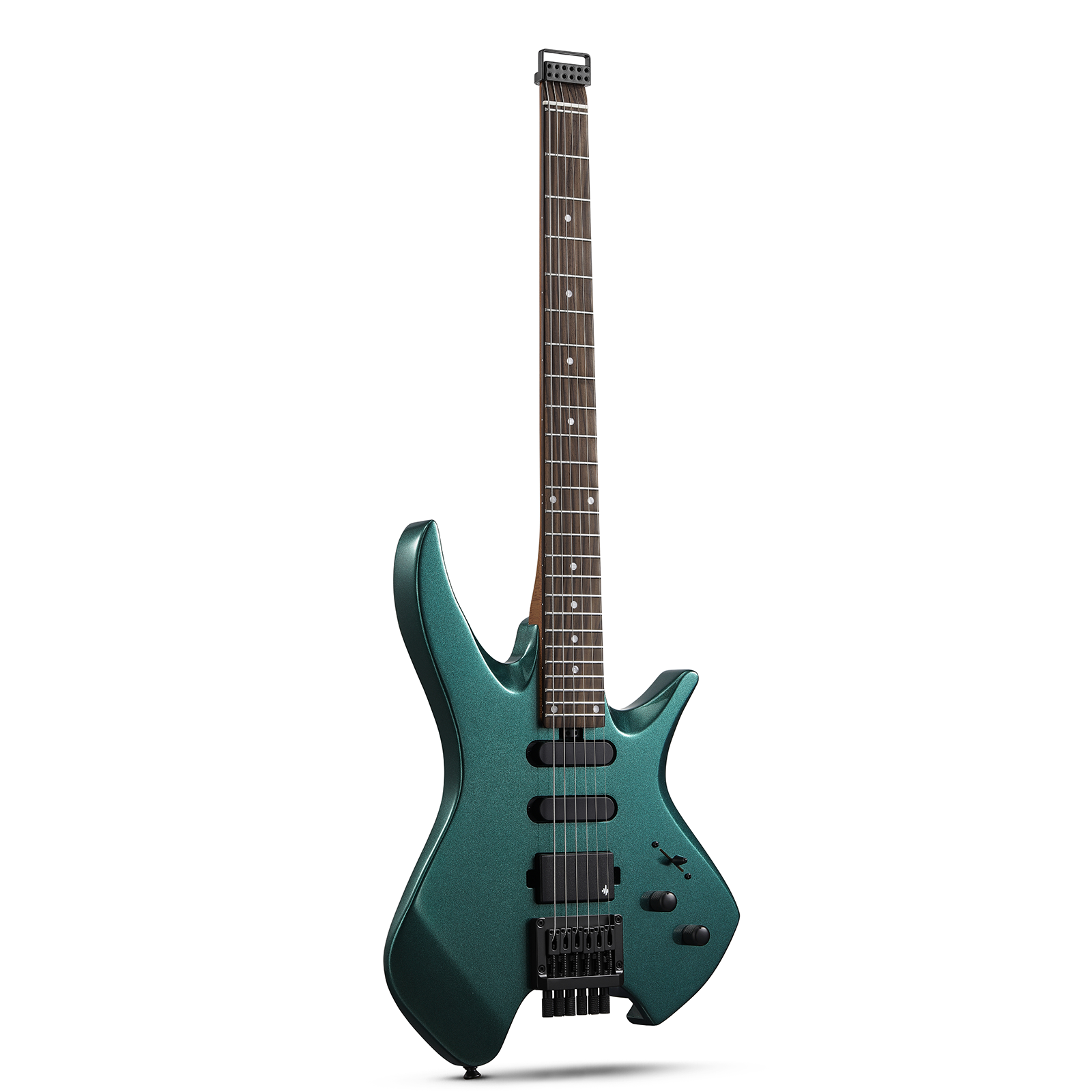 Donner HLX-500 Guitare Électrique Moderne Sans Tête-Sherwood Green##