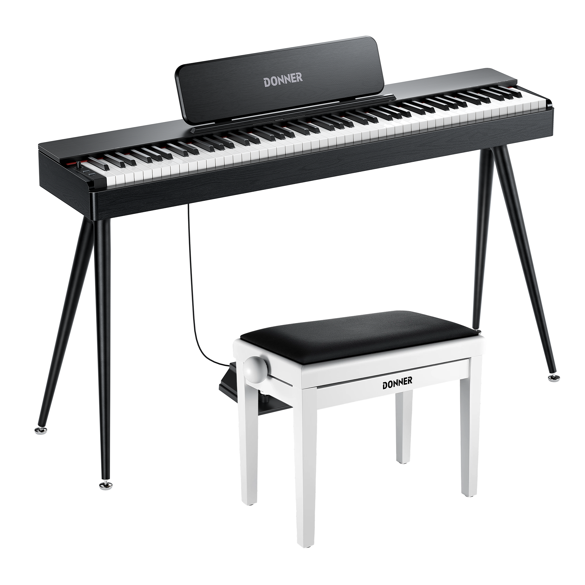 Donner OURA™ S100 Domestique Piano Numérique-Noir##