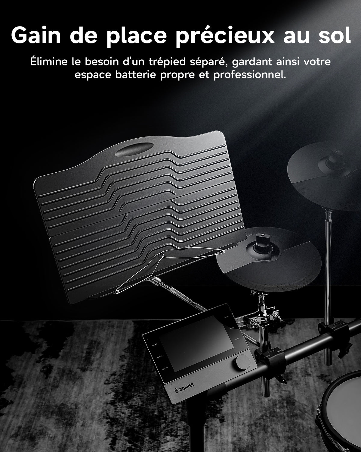 Donner Pupitre de batterie